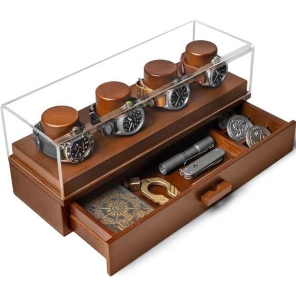Elevate Your Watch Collection with The Watch Deck – Premium Watch Display Case - Picture 1 of 6